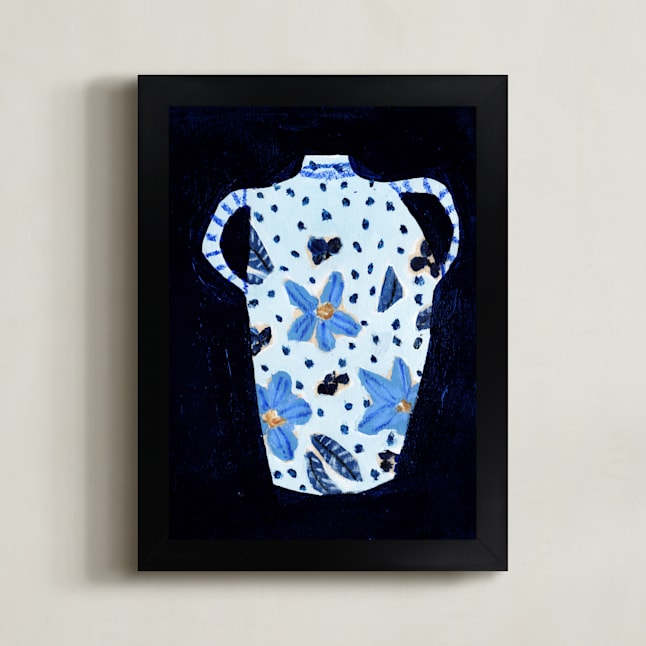 Delft Blue Fine Art Prints by Lottie Aldarwish Minted