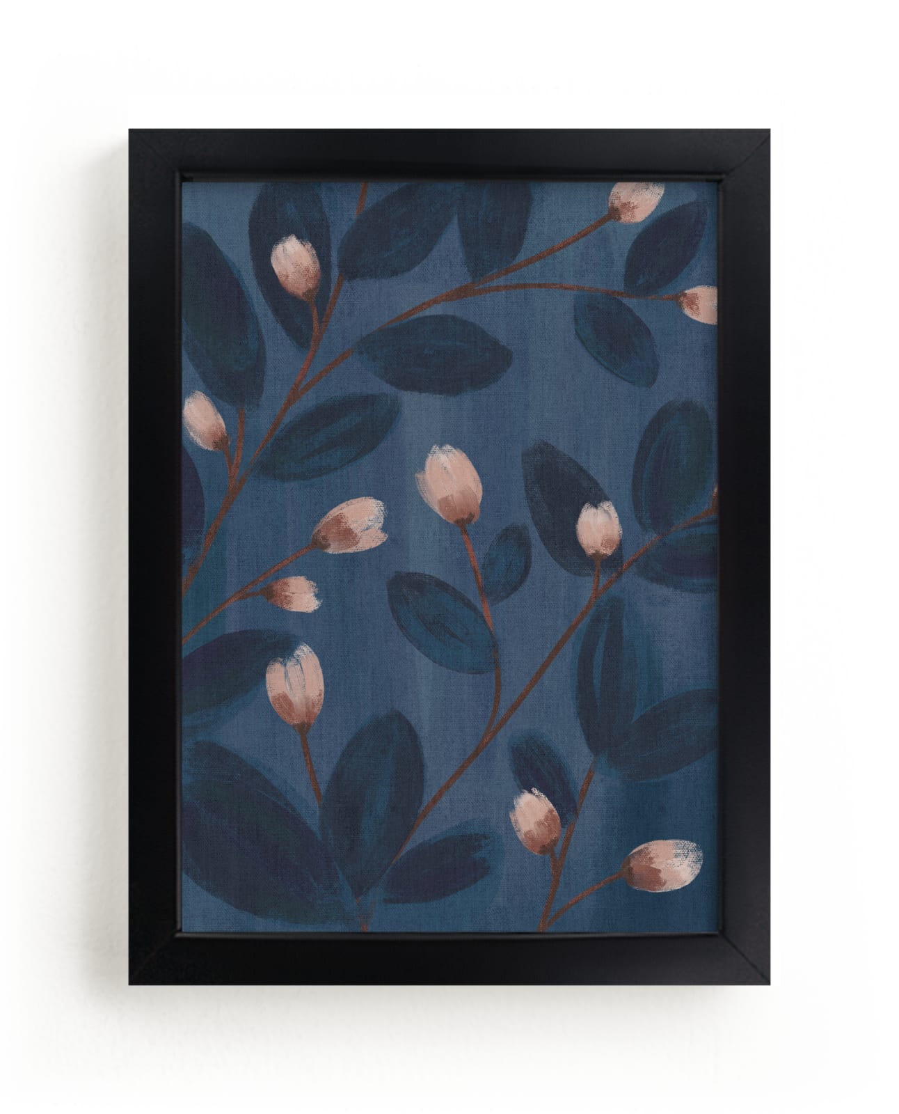 "Moody Florals I" - Limited Edition Art Print by Angel Walker in beautiful frame options and a variety of sizes.