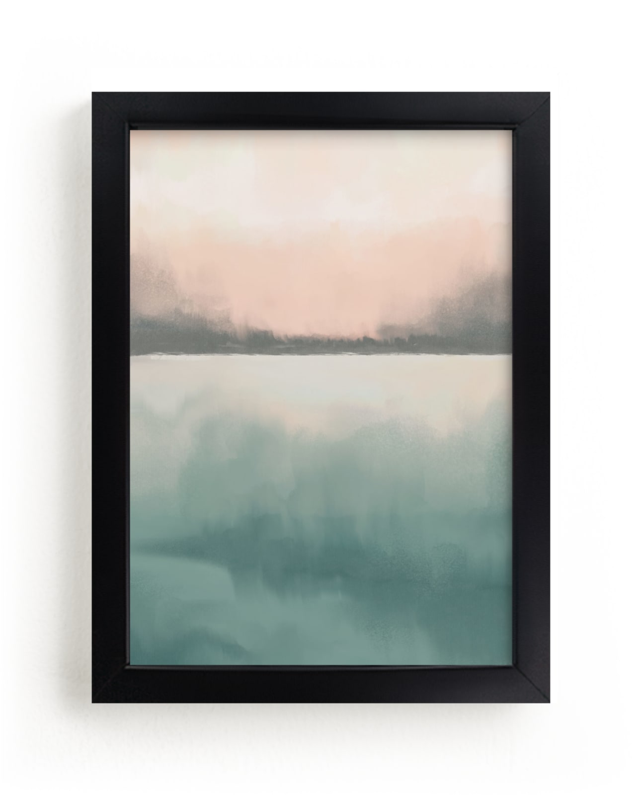 "Misty Marsh I" - Limited Edition Art Print by Haley Fischer in beautiful frame options and a variety of sizes.