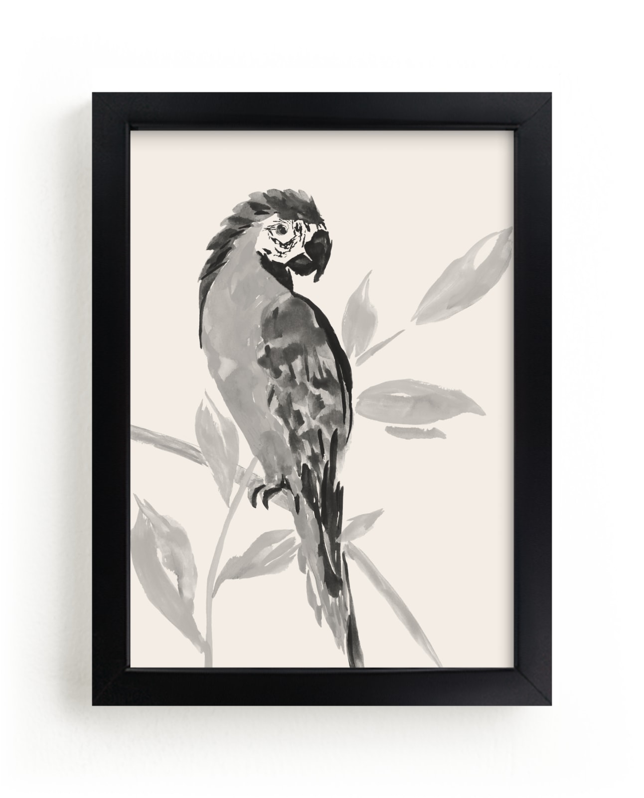 "Tropical Birds I" - Limited Edition Art Print by Teju Reval in beautiful frame options and a variety of sizes.