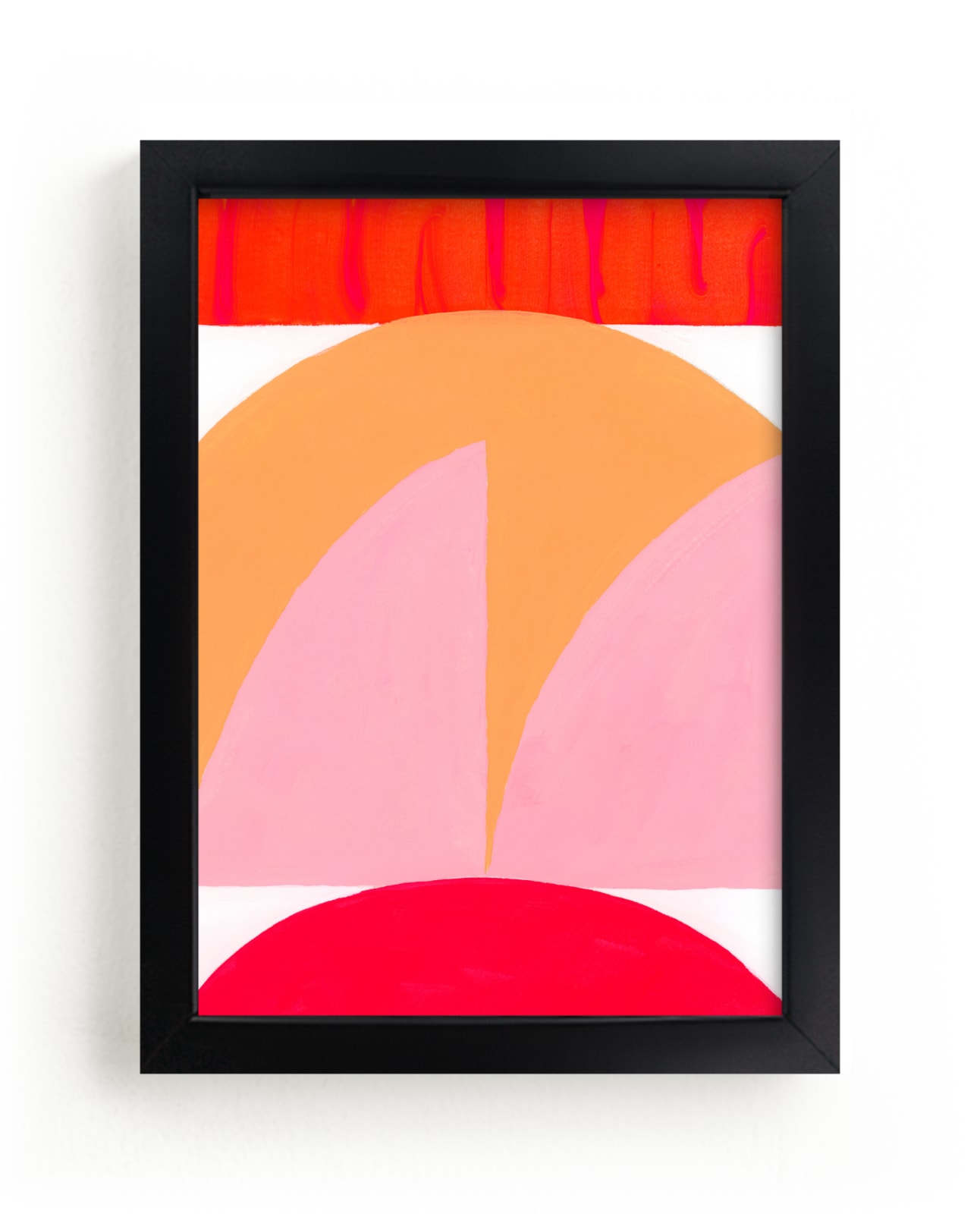 "Watermelon Moon" - Limited Edition Art Print by Christina Flowers in beautiful frame options and a variety of sizes.