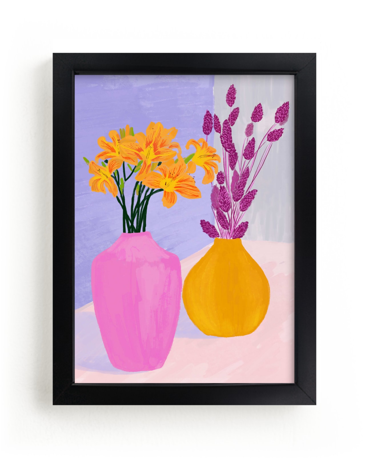 "Color Still" - Limited Edition Art Print by Marta. in beautiful frame options and a variety of sizes.