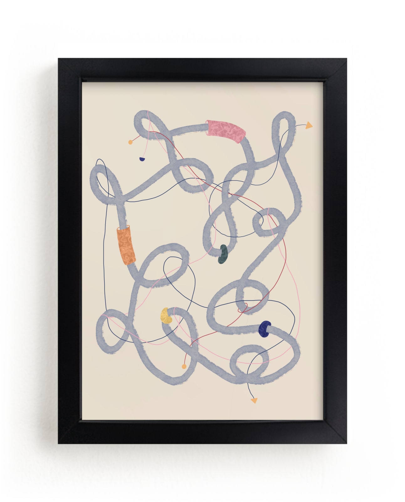 "Threads" - Limited Edition Art Print by Kimberly Young in beautiful frame options and a variety of sizes.