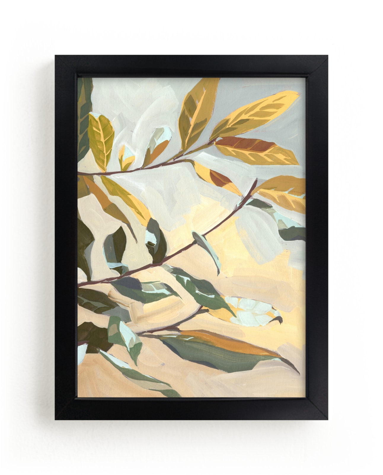 "Bay Laurel" - Limited Edition Art Print by Khara Ledonne in beautiful frame options and a variety of sizes.