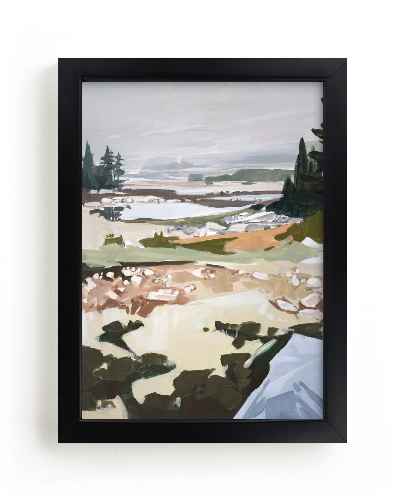 "Schoodic II" - Limited Edition Art Print by Jess Franks in beautiful frame options and a variety of sizes.