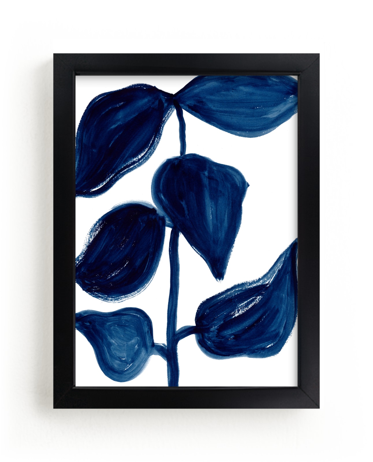 "Indigo Plant" - Limited Edition Art Print by flvx studio in beautiful frame options and a variety of sizes.