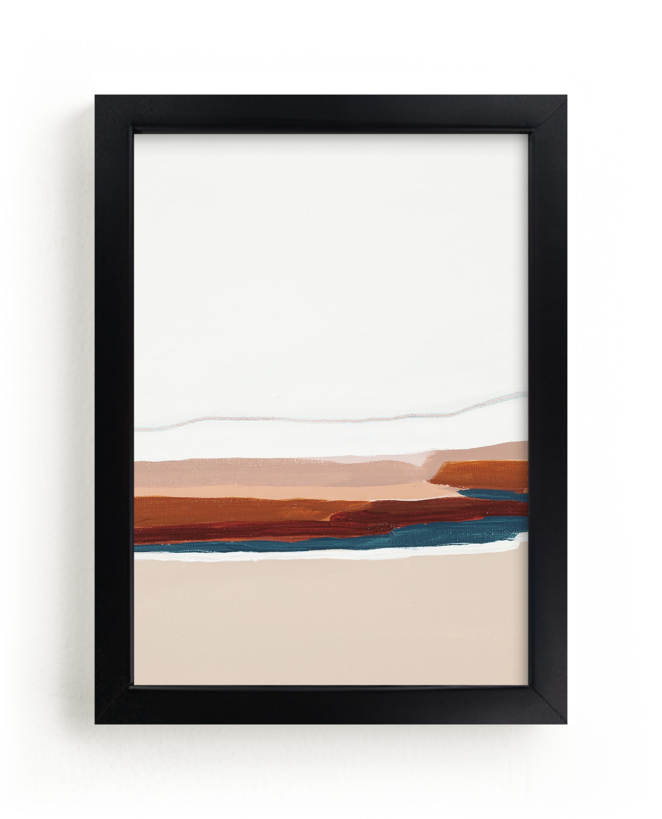 "Warm Pacific Seascape Diptych II" - Limited Edition Art Print by Caryn Owen in beautiful frame options and a variety of sizes.