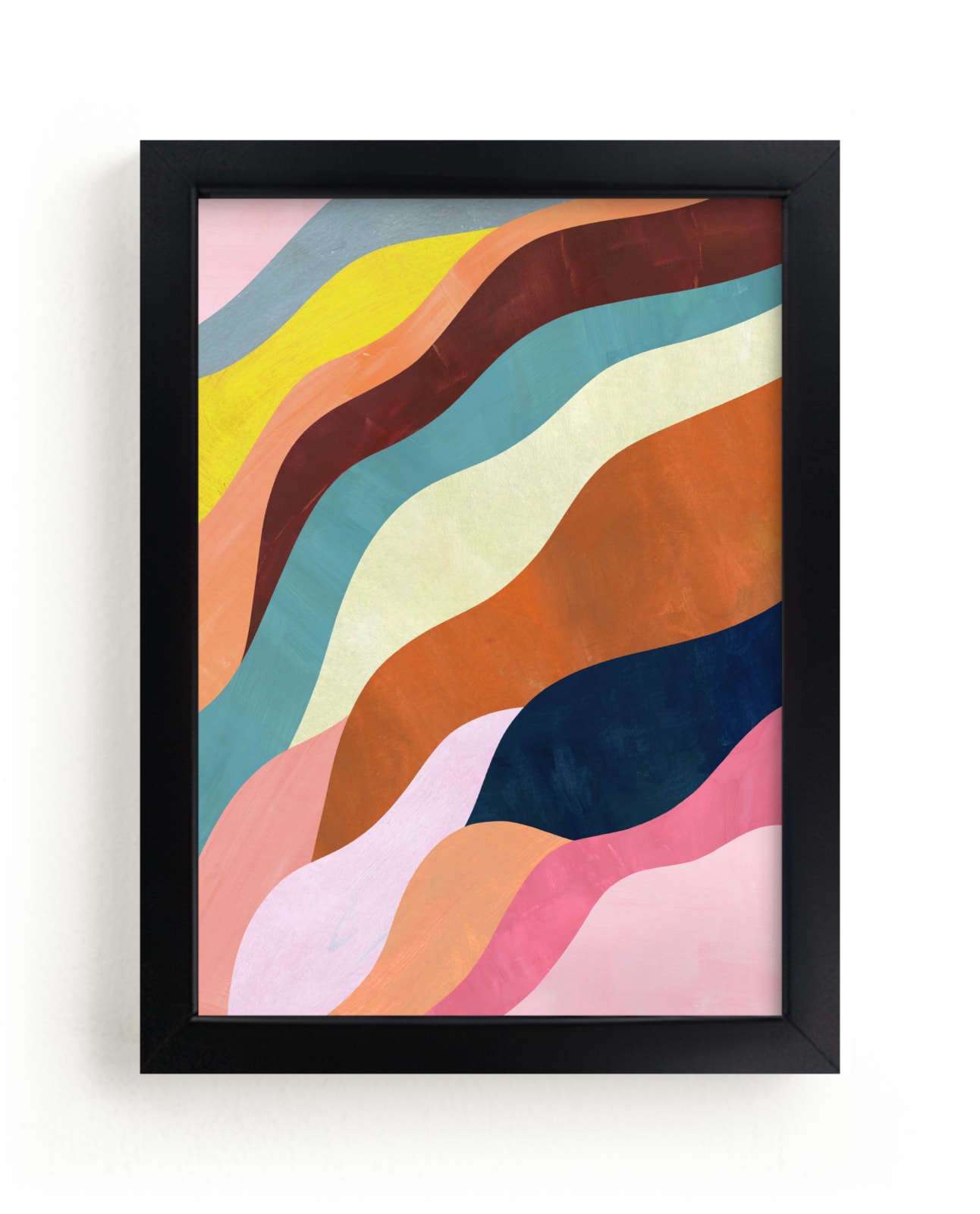 "Natural Fluctuation II" - Limited Edition Art Print by melanie mikecz in beautiful frame options and a variety of sizes.