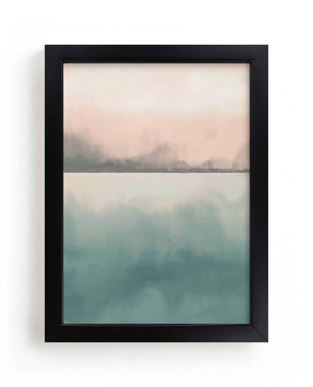 "Misty Marsh II" - Limited Edition Art Print by Haley Fischer in beautiful frame options and a variety of sizes.
