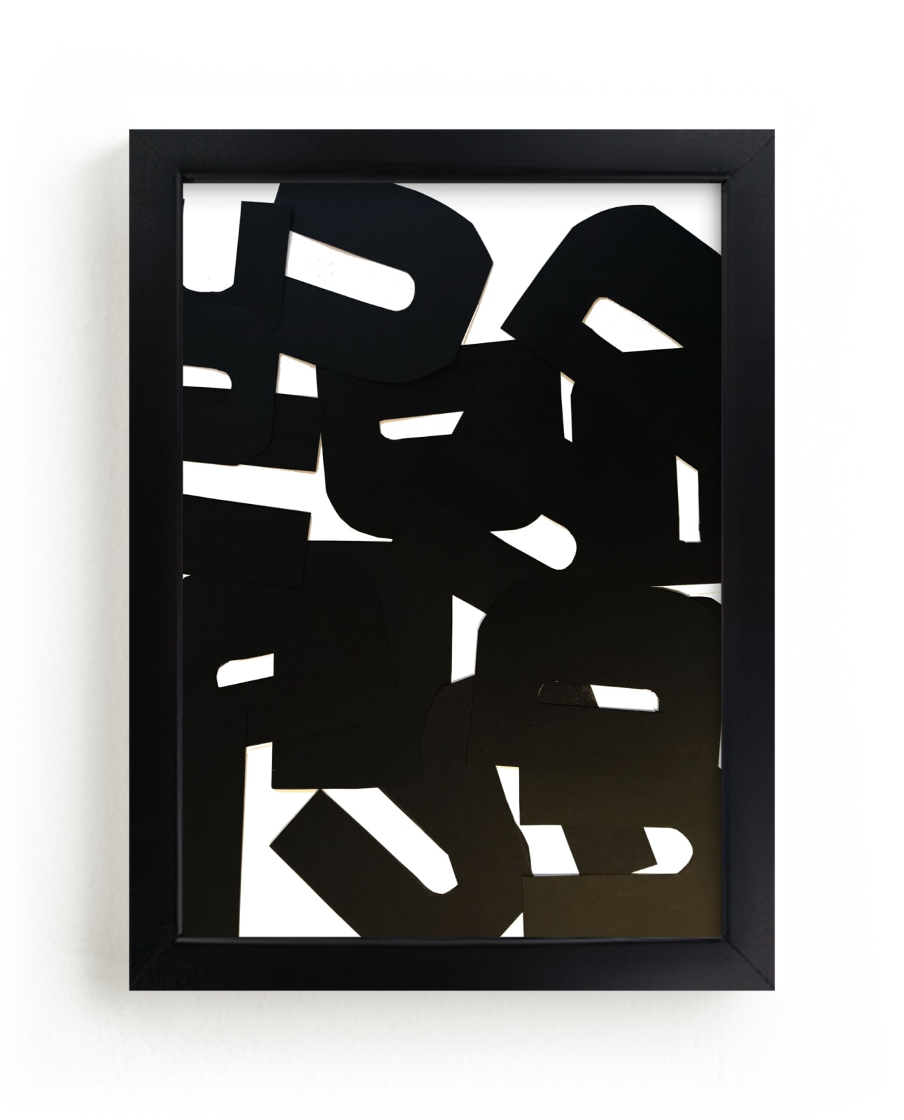 "The Domino Effect No.II" - Limited Edition Art Print by Deborah Velasquez in beautiful frame options and a variety of sizes.
