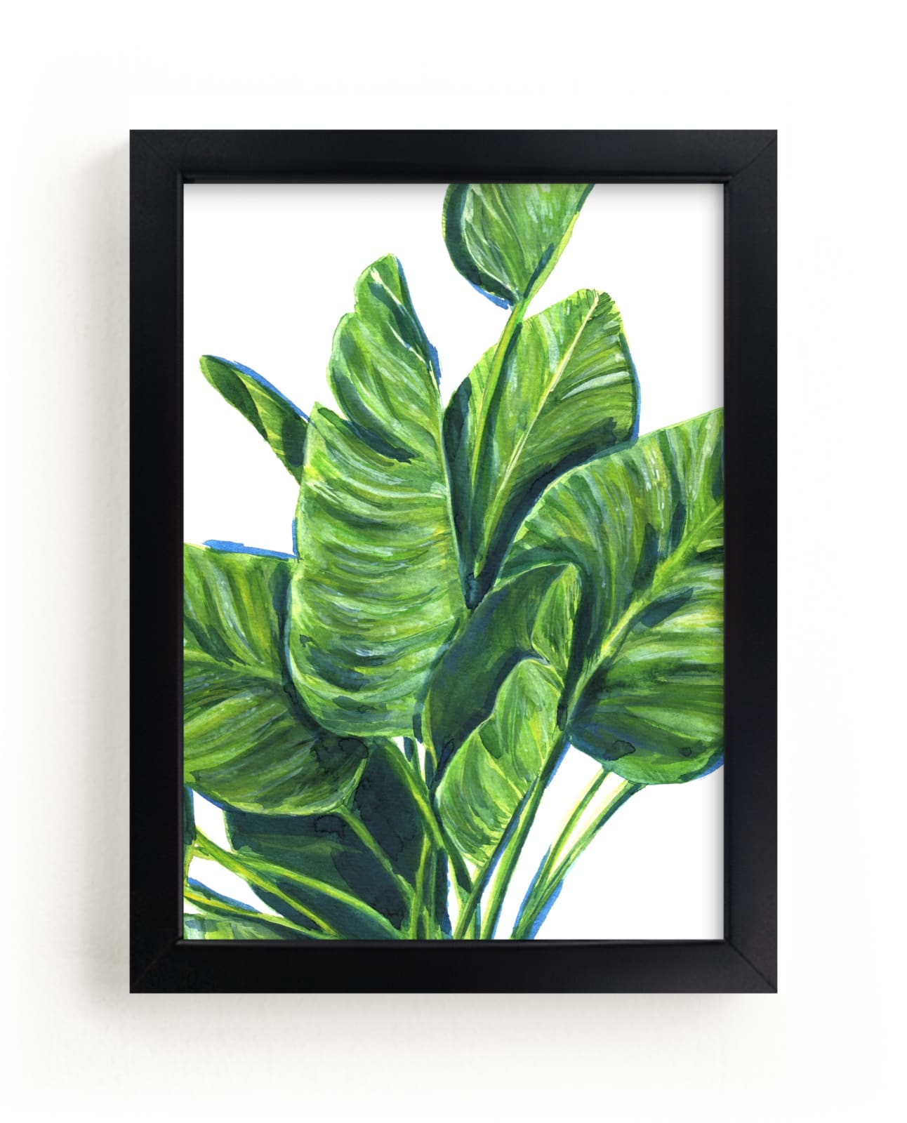 Tropical plants II Non custom Art Print by Alexandra Dzh