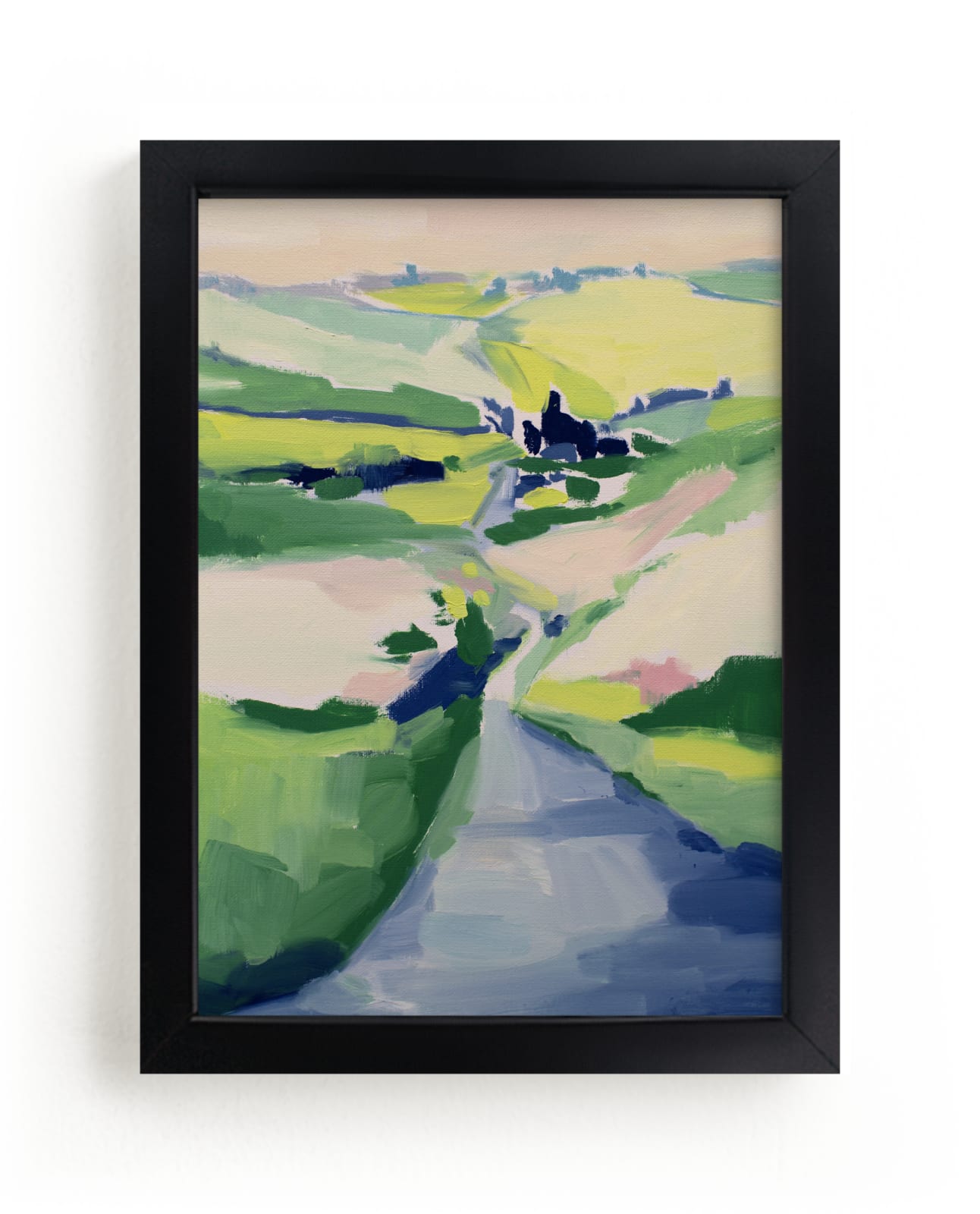 "Meandering Through" - Limited Edition Art Print by Alysia Quisenberry in beautiful frame options and a variety of sizes.