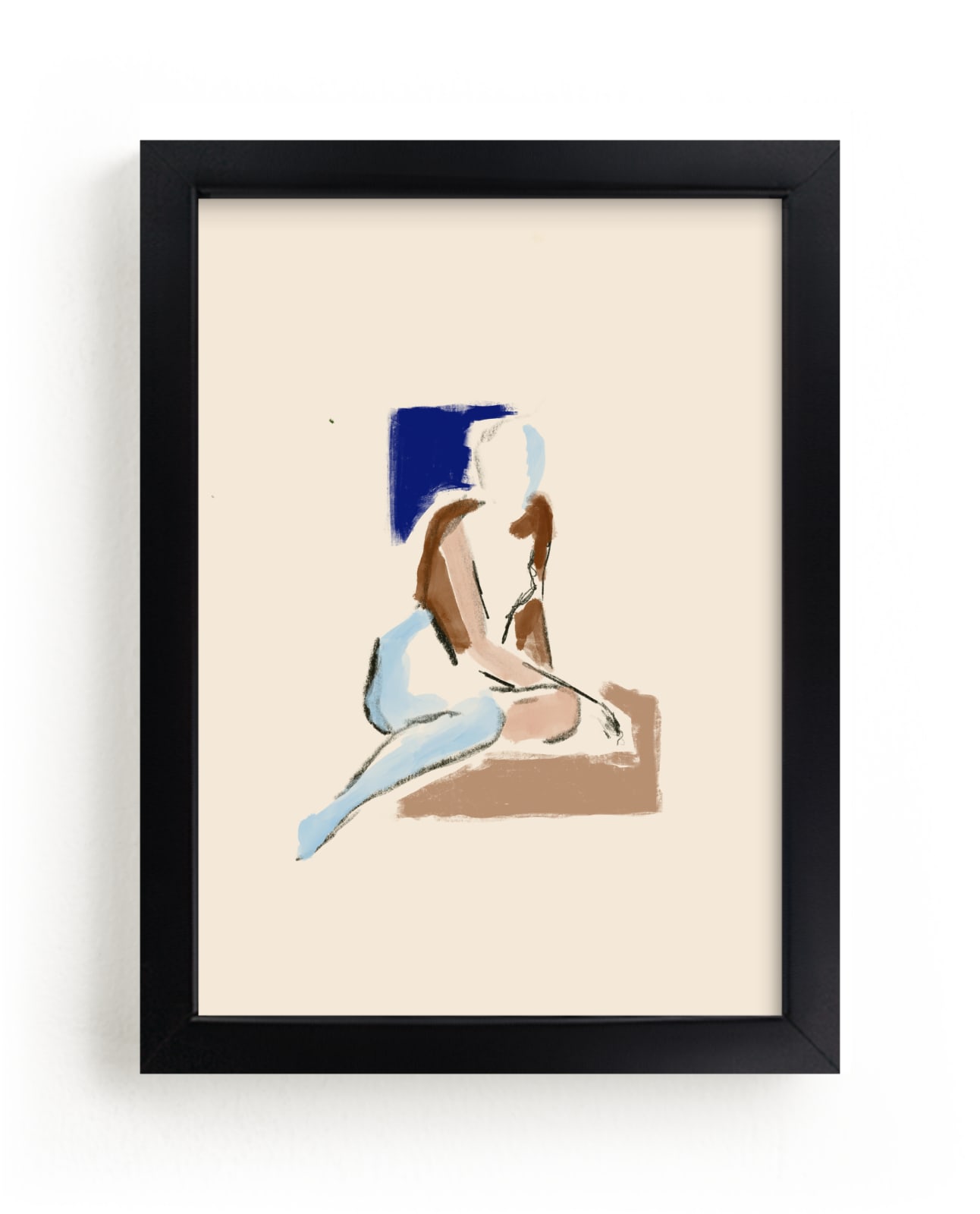 "Idle" - Limited Edition Art Print by Annie Clark in beautiful frame options and a variety of sizes.