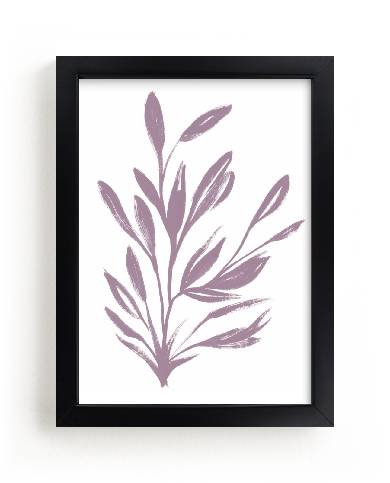 "Botanical Sumi Ink" - Limited Edition Art Print by Nancy Noreth in beautiful frame options and a variety of sizes.