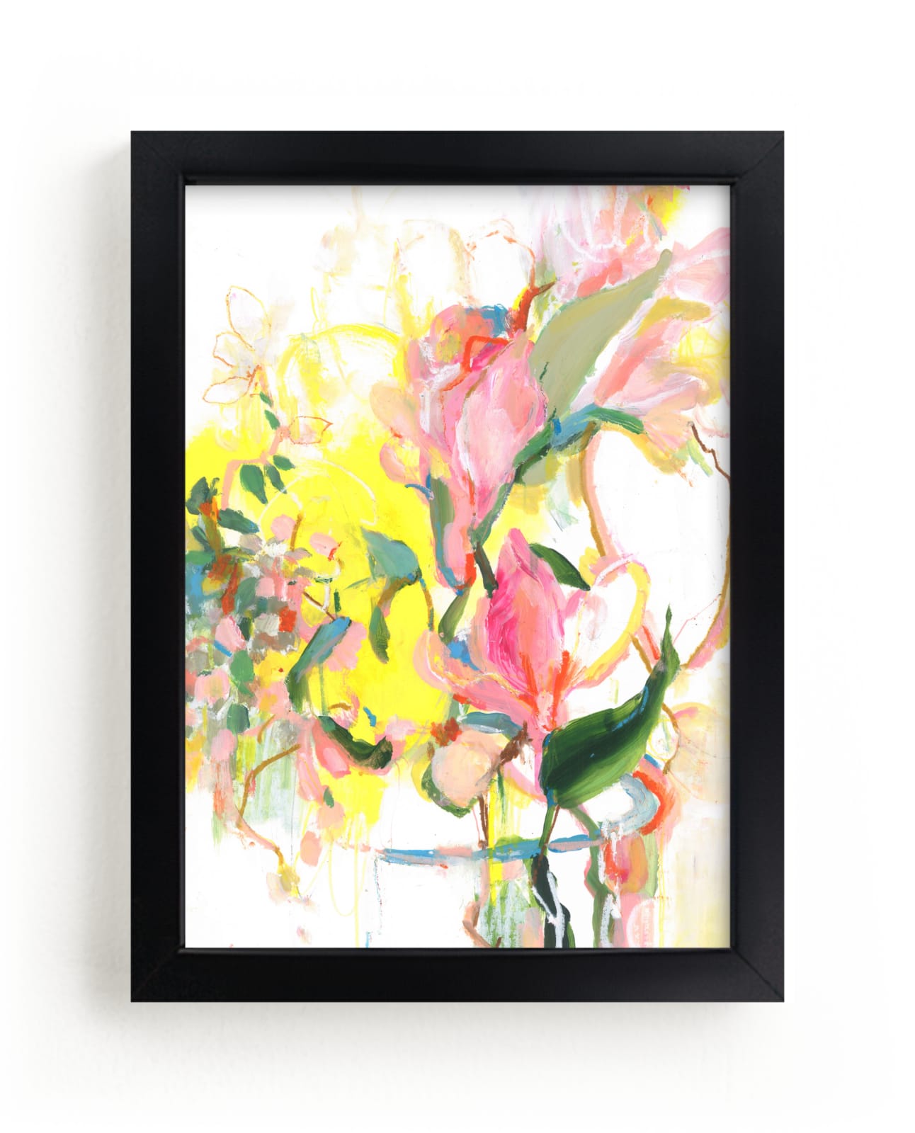 "Zesty" - Limited Edition Art Print by Sonal Nathwani in beautiful frame options and a variety of sizes.