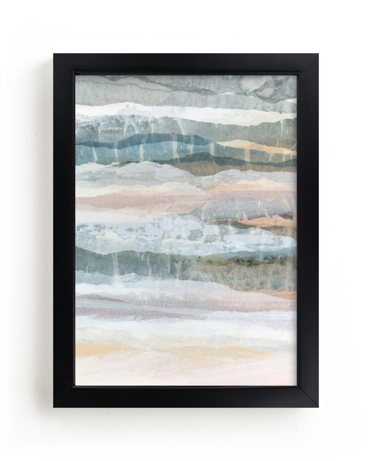 "Glowing Frost I" - Limited Edition Art Print by Lara Eckerman in beautiful frame options and a variety of sizes.