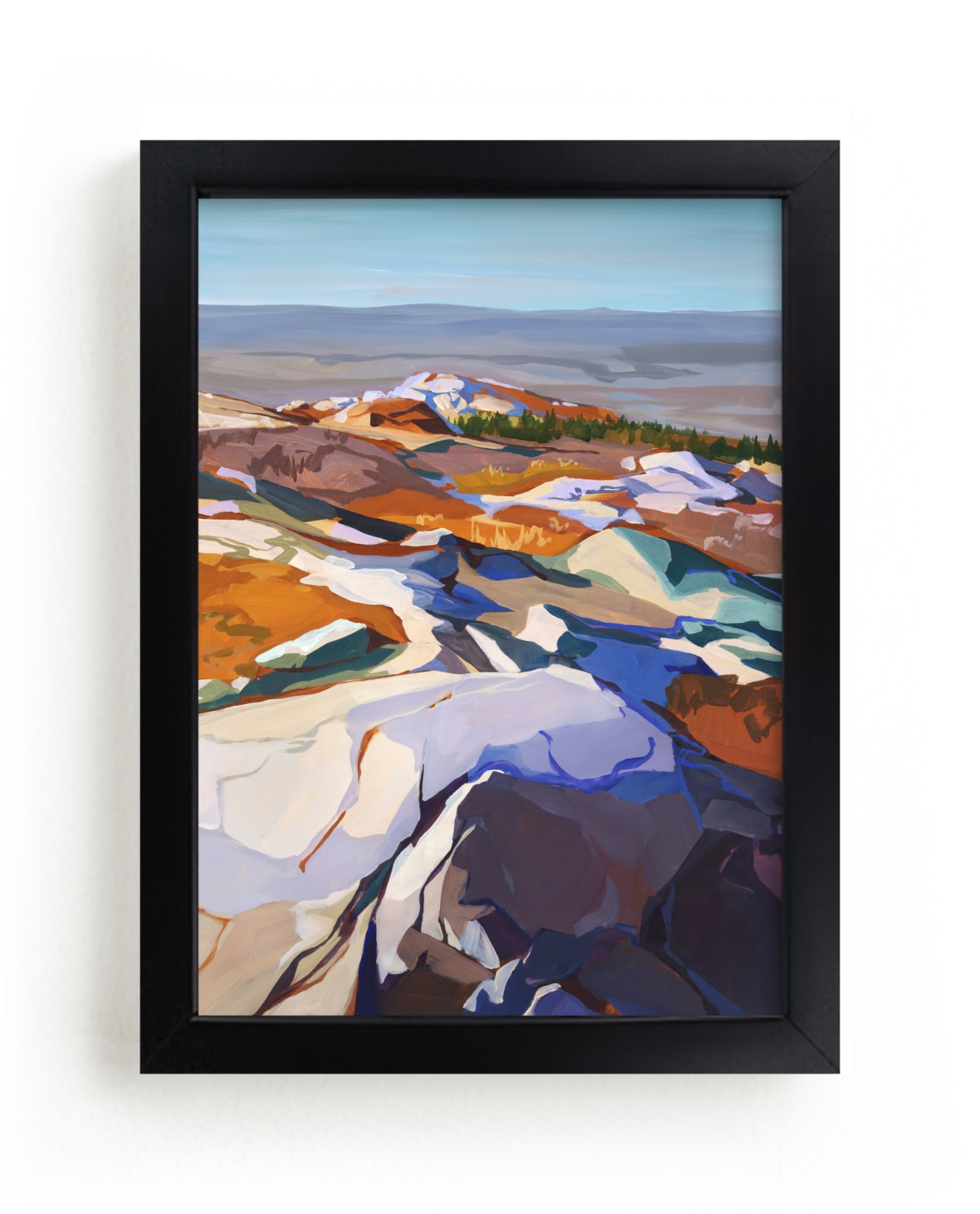 "On the Rocks II" - Limited Edition Art Print by Jess Franks in beautiful frame options and a variety of sizes.