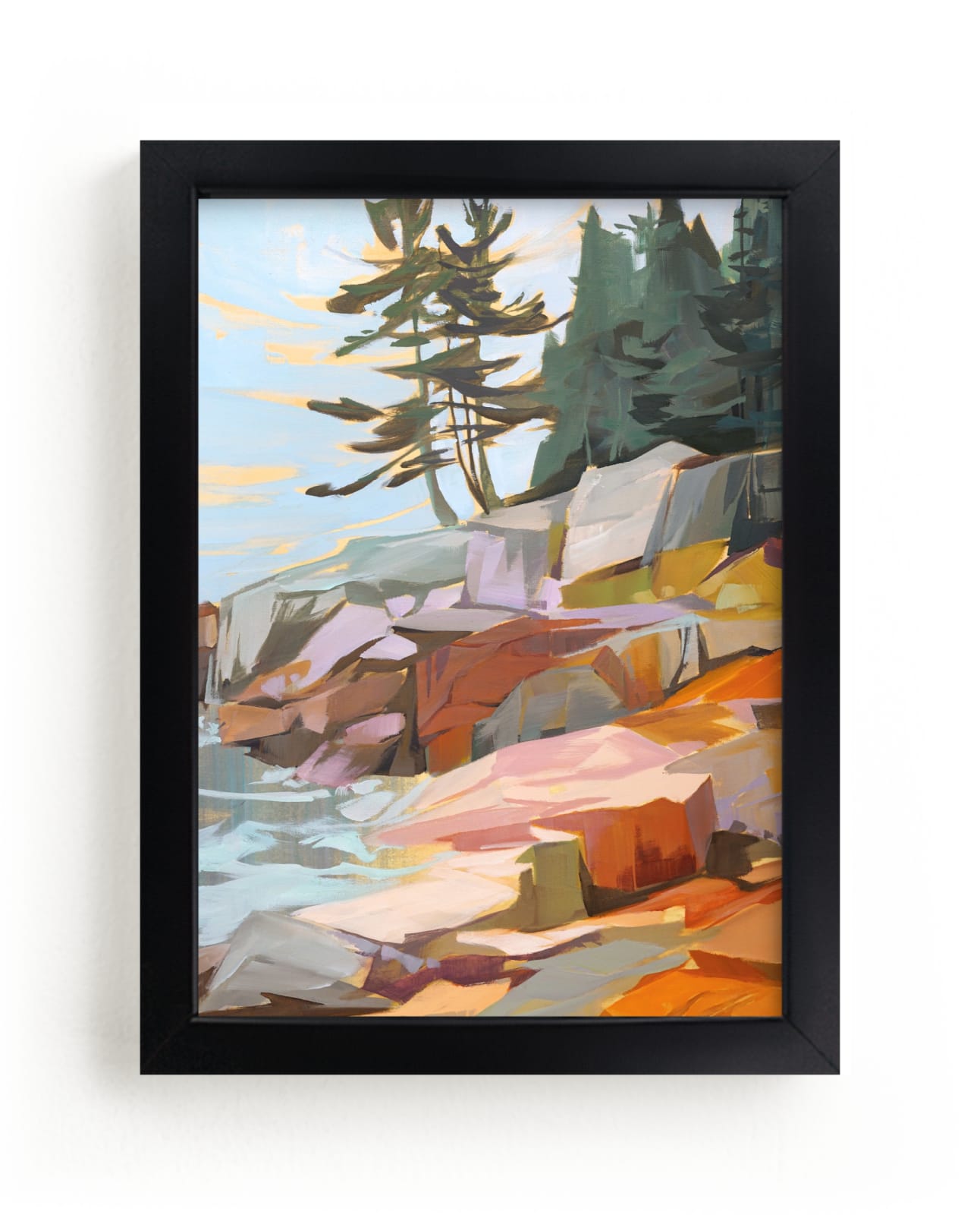 "Step Up / Step Out I" - Limited Edition Art Print by Jess Franks in beautiful frame options and a variety of sizes.