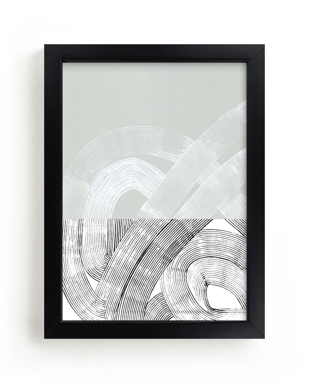 "Split Lines 2" - Limited Edition Art Print by Kirsta Benedetti in beautiful frame options and a variety of sizes.