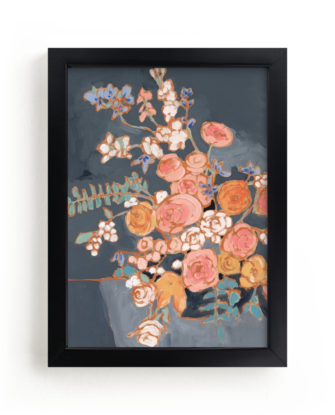 "Sitting Pretty I" - Limited Edition Art Print by Jennifer Allevato in beautiful frame options and a variety of sizes.