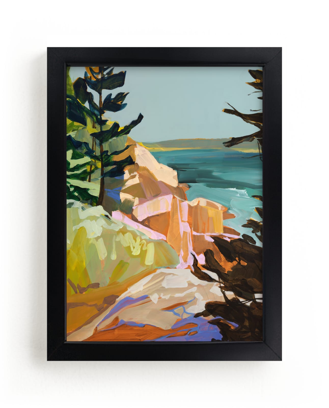 "Coast Office I" - Limited Edition Art Print by Jess Franks in beautiful frame options and a variety of sizes.