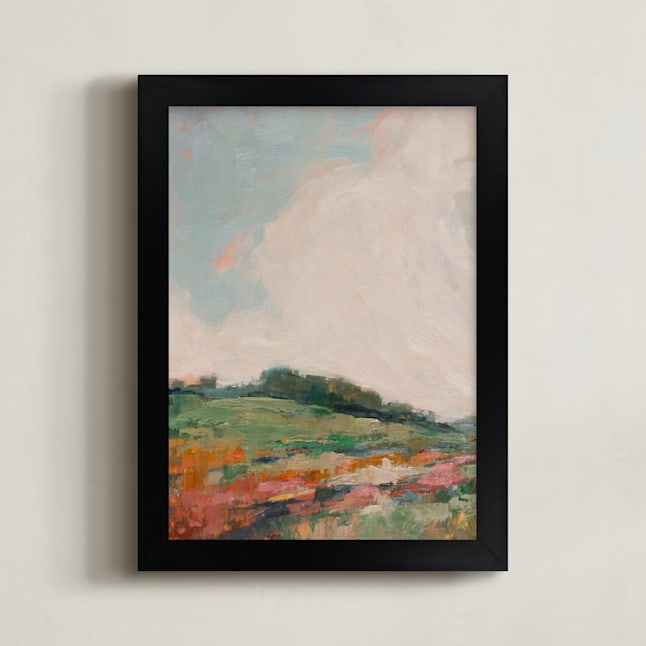 "Flower Meadow 1" - Limited Edition Art Print by Wendy Keller in beautiful frame options and a variety of sizes.