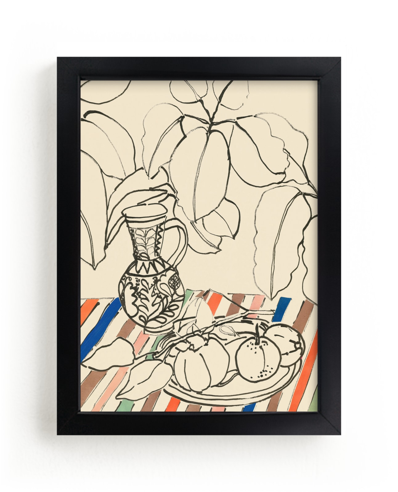"Hungarian Vase" - Limited Edition Art Print by Lise Gulassa in beautiful frame options and a variety of sizes.