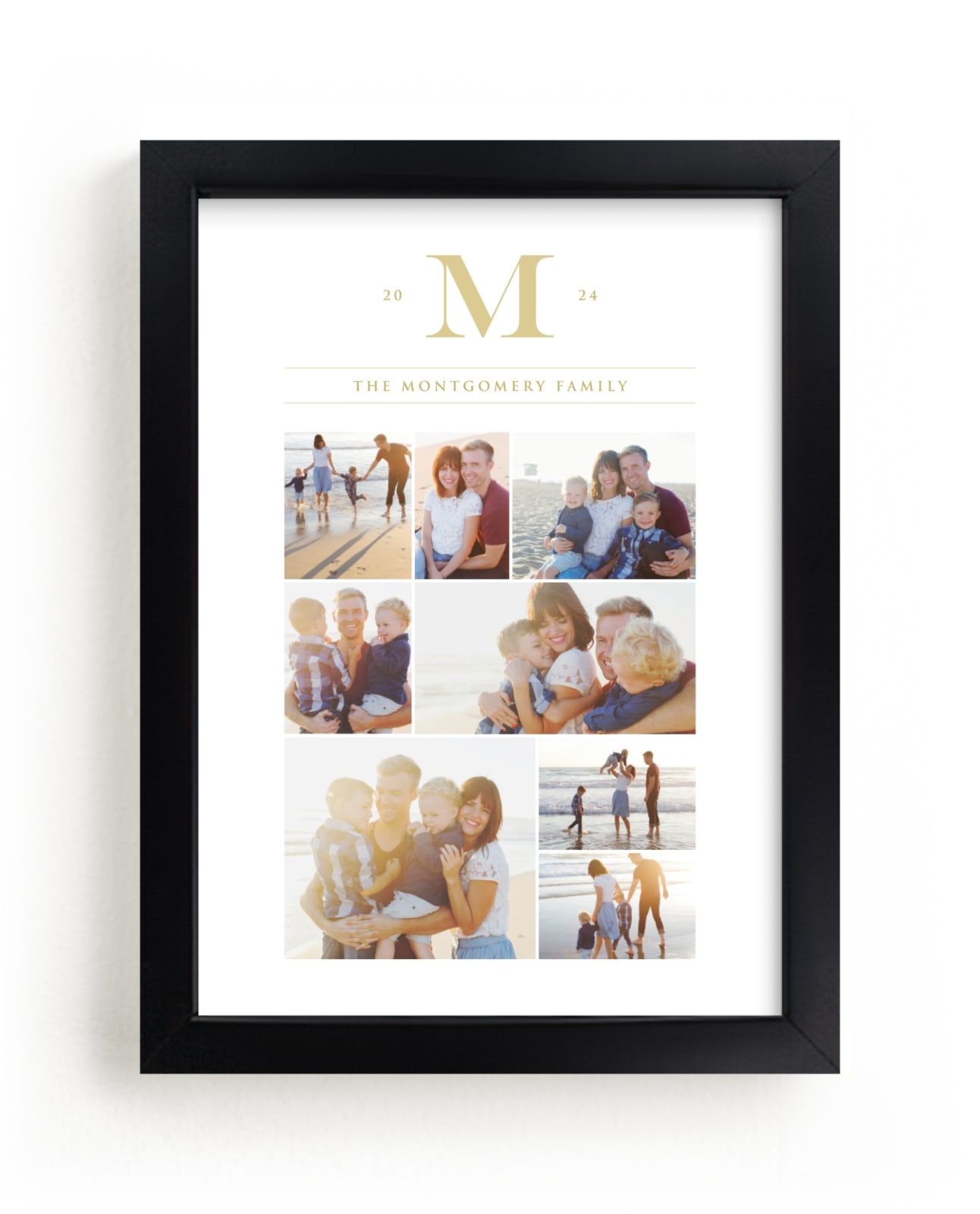 "Family Monogram" - Custom Photo Art by fatfatin in beautiful frame options and a variety of sizes.