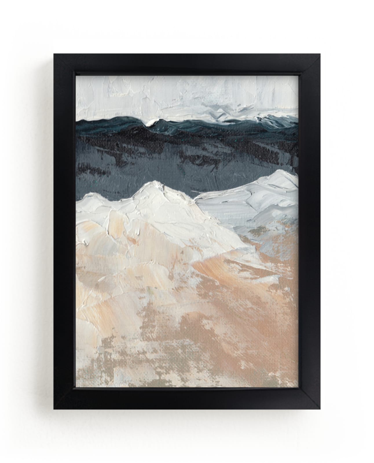 "Mountain Movements" - Limited Edition Art Print by Kristen Franklin in beautiful frame options and a variety of sizes.
