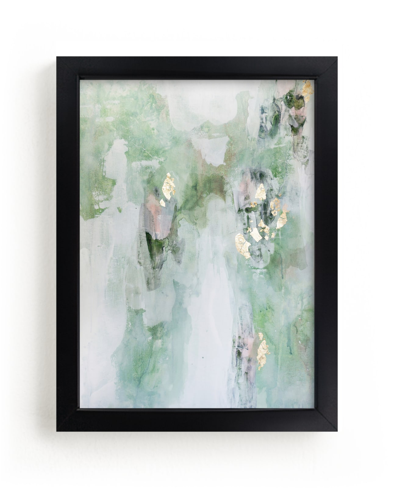 "Leaf It Alone" - Limited Edition Art Print by Christine Olmstead in beautiful frame options and a variety of sizes.