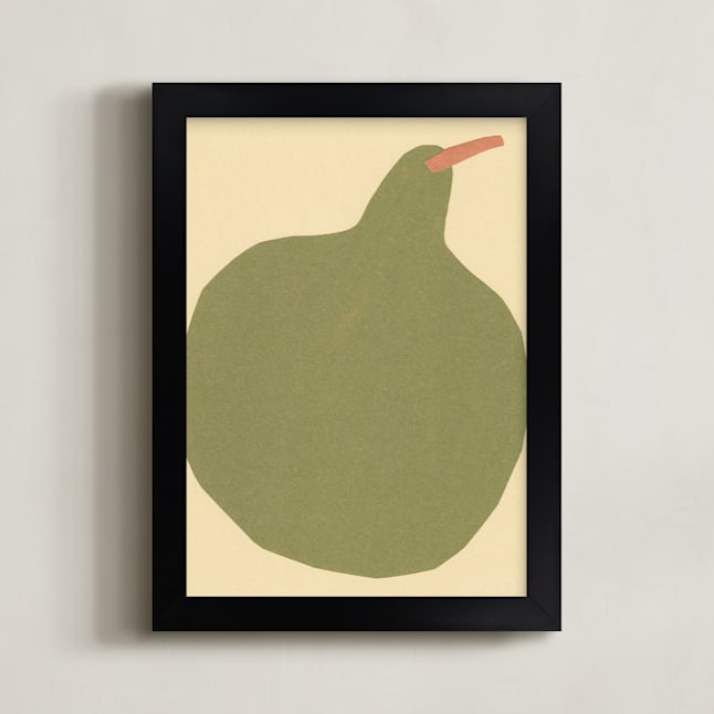 Big Pear Wall Art Prints by Elliot Stokes | Minted