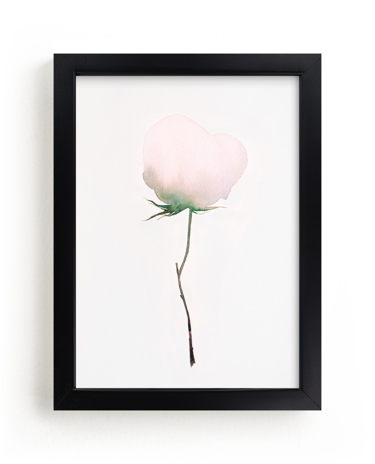 "Budding Peony" - Limited Edition Art Print by jinseikou in beautiful frame options and a variety of sizes.