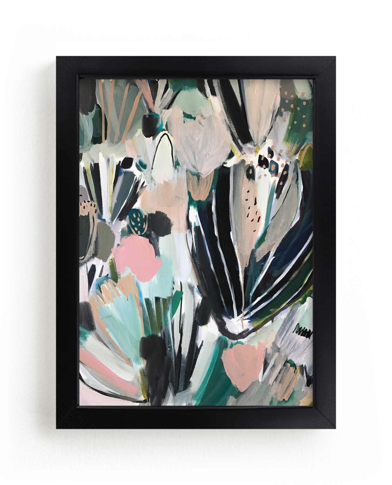 "Fresh Indigo" - Limited Edition Art Print by Laci Fowler in beautiful frame options and a variety of sizes.