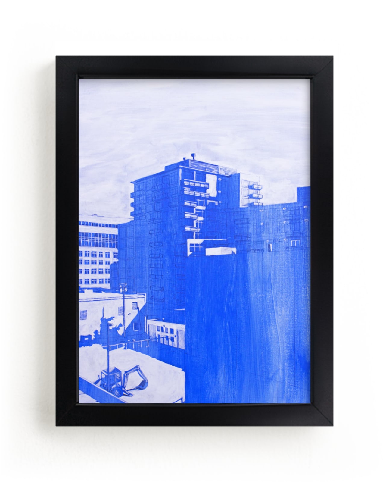"Blow Out Denver" - Limited Edition Art Print by Jeff Preuss in beautiful frame options and a variety of sizes.