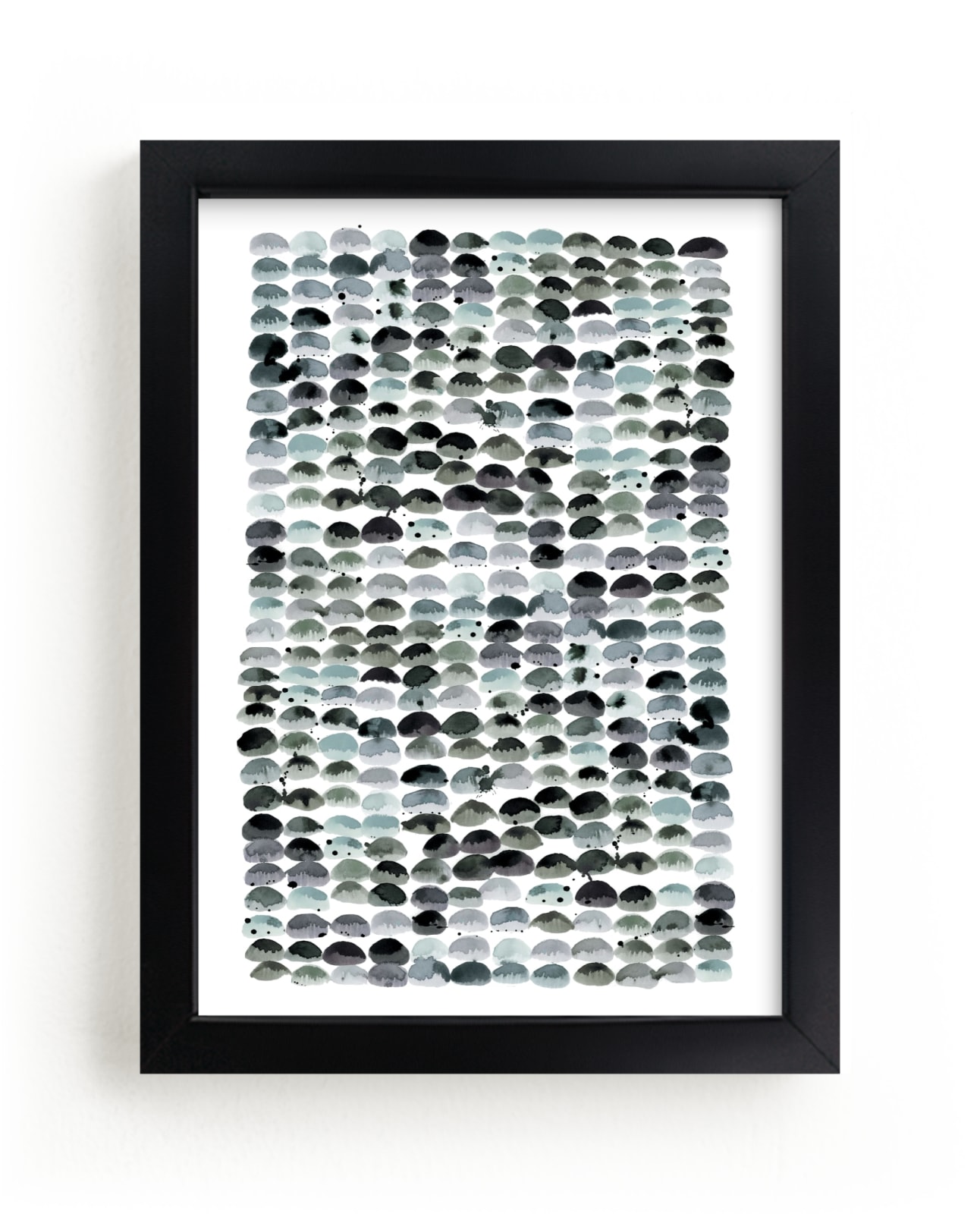 "Pebbles" - Limited Edition Art Print by Kelly Ventura in beautiful frame options and a variety of sizes.