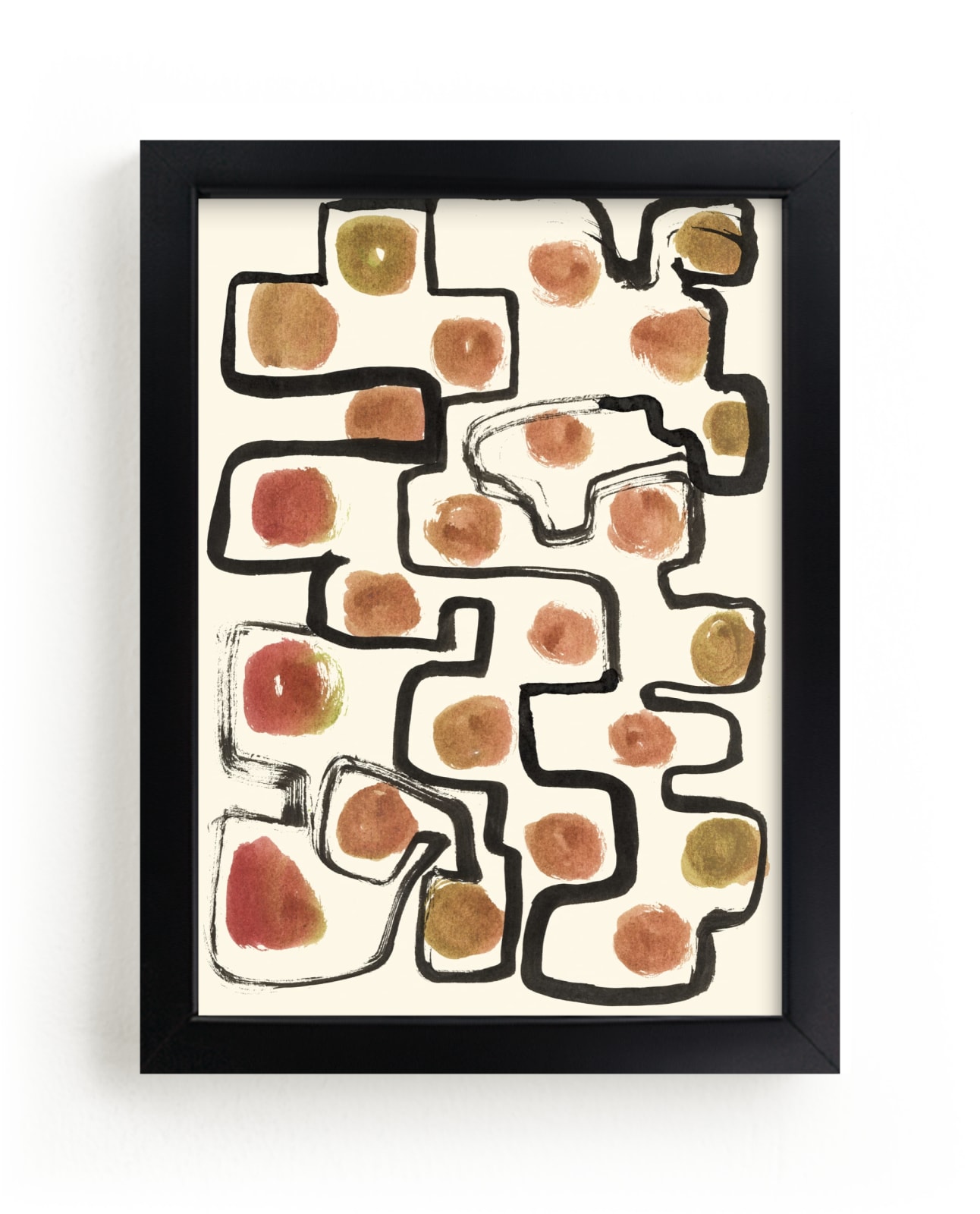 "Plainful" - Limited Edition Art Print by Bethania Lima in beautiful frame options and a variety of sizes.