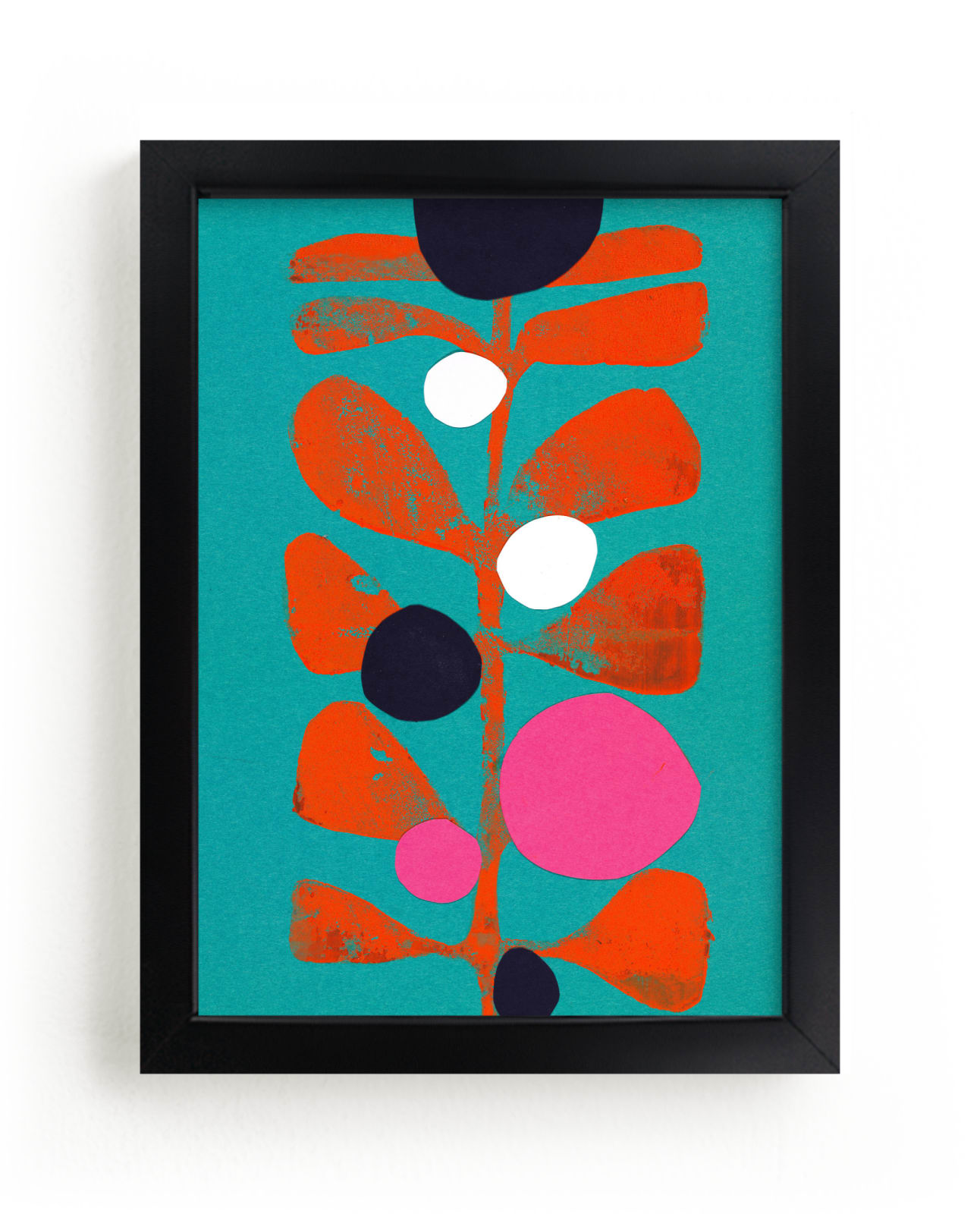"Modern Fruit" - Limited Edition Art Print by Deborah Velasquez in beautiful frame options and a variety of sizes.