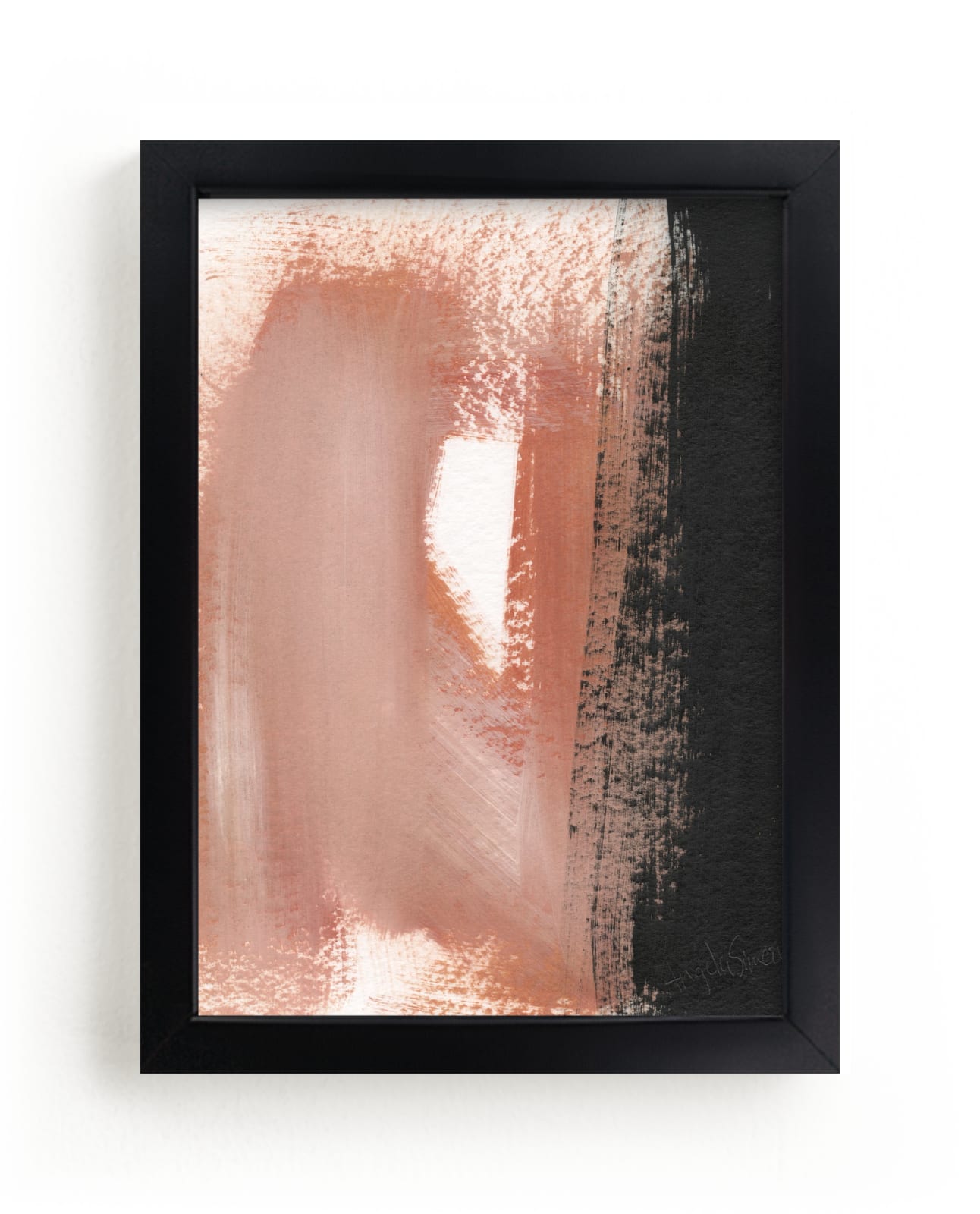 "Terra Cotta" - Limited Edition Art Print by Angela Simeone in beautiful frame options and a variety of sizes.