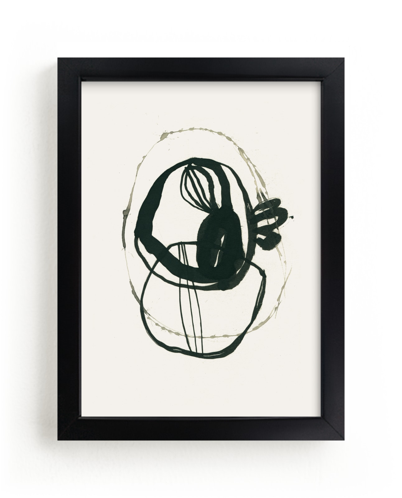 "Black 03" - Limited Edition Art Print by Catilustre in beautiful frame options and a variety of sizes.