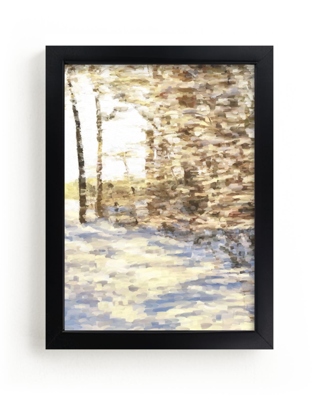 "Winter Walk" - Limited Edition Art Print by Amy Hall in beautiful frame options and a variety of sizes.