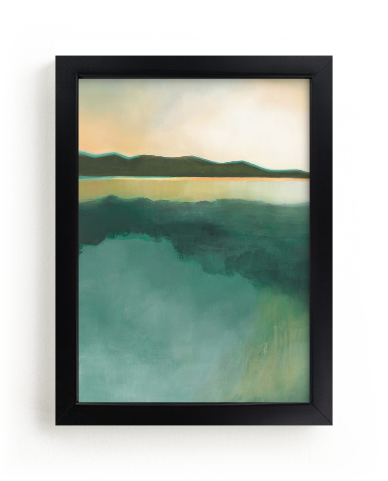 "Tranquil Harbor" - Limited Edition Art Print by AlisonJerry in beautiful frame options and a variety of sizes.