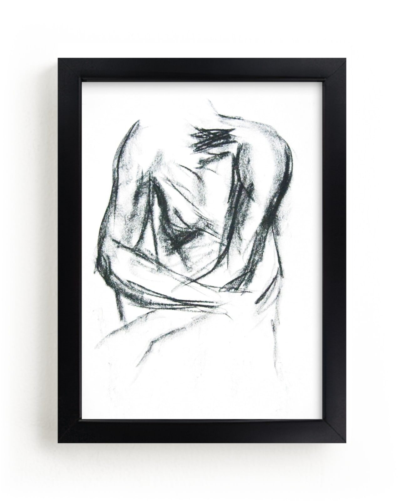 "Embrace" - Limited Edition Art Print by R studio in beautiful frame options and a variety of sizes.