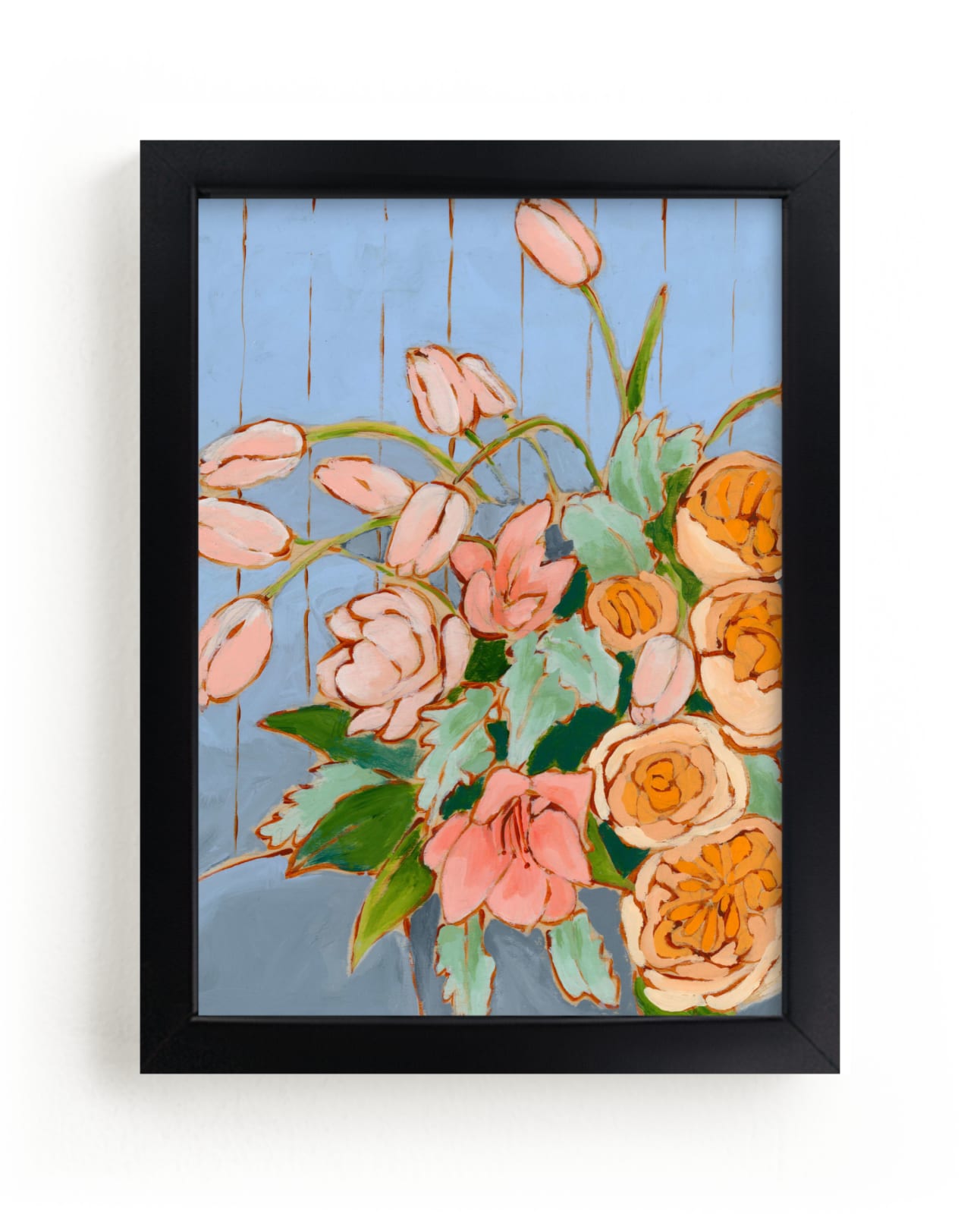 "From a Table in Carolina" - Limited Edition Art Print by Jennifer Allevato in beautiful frame options and a variety of sizes.