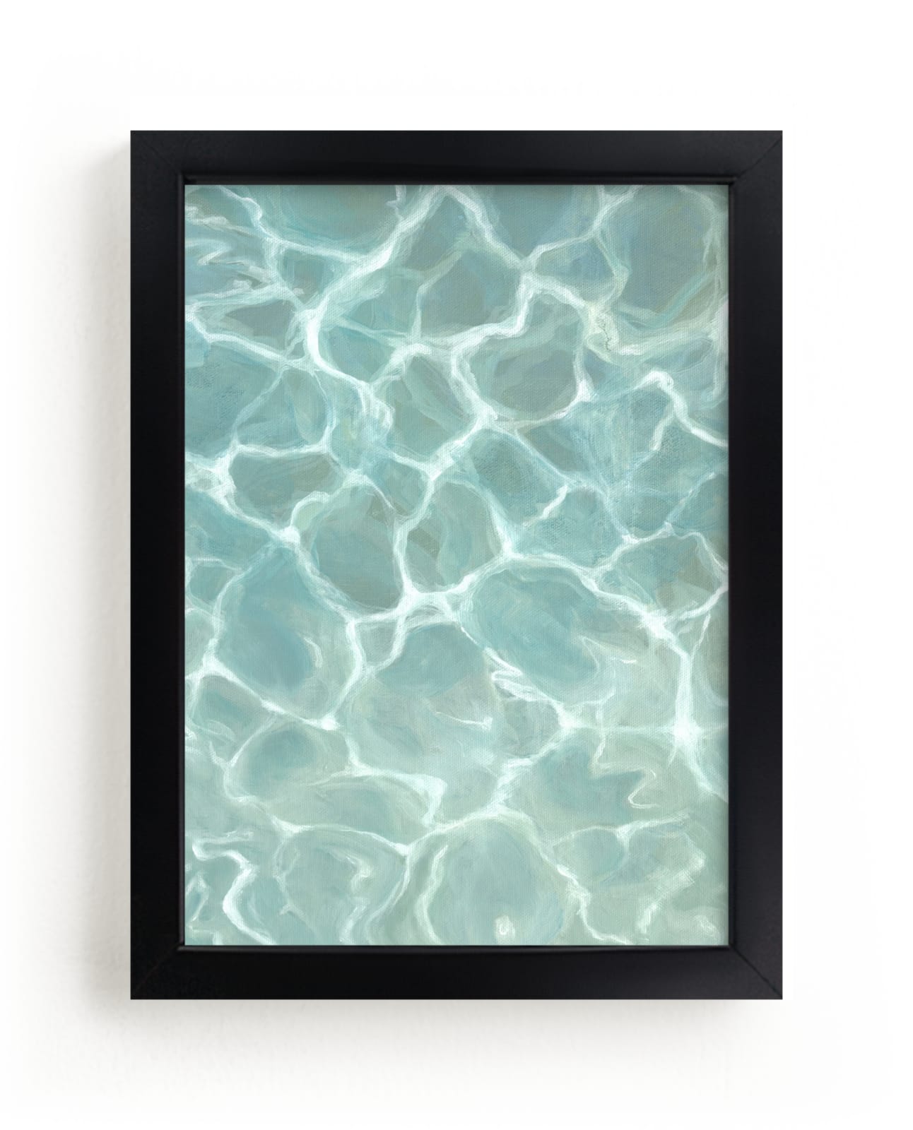 "Poolside" - Limited Edition Art Print by Laura Browning in beautiful frame options and a variety of sizes.