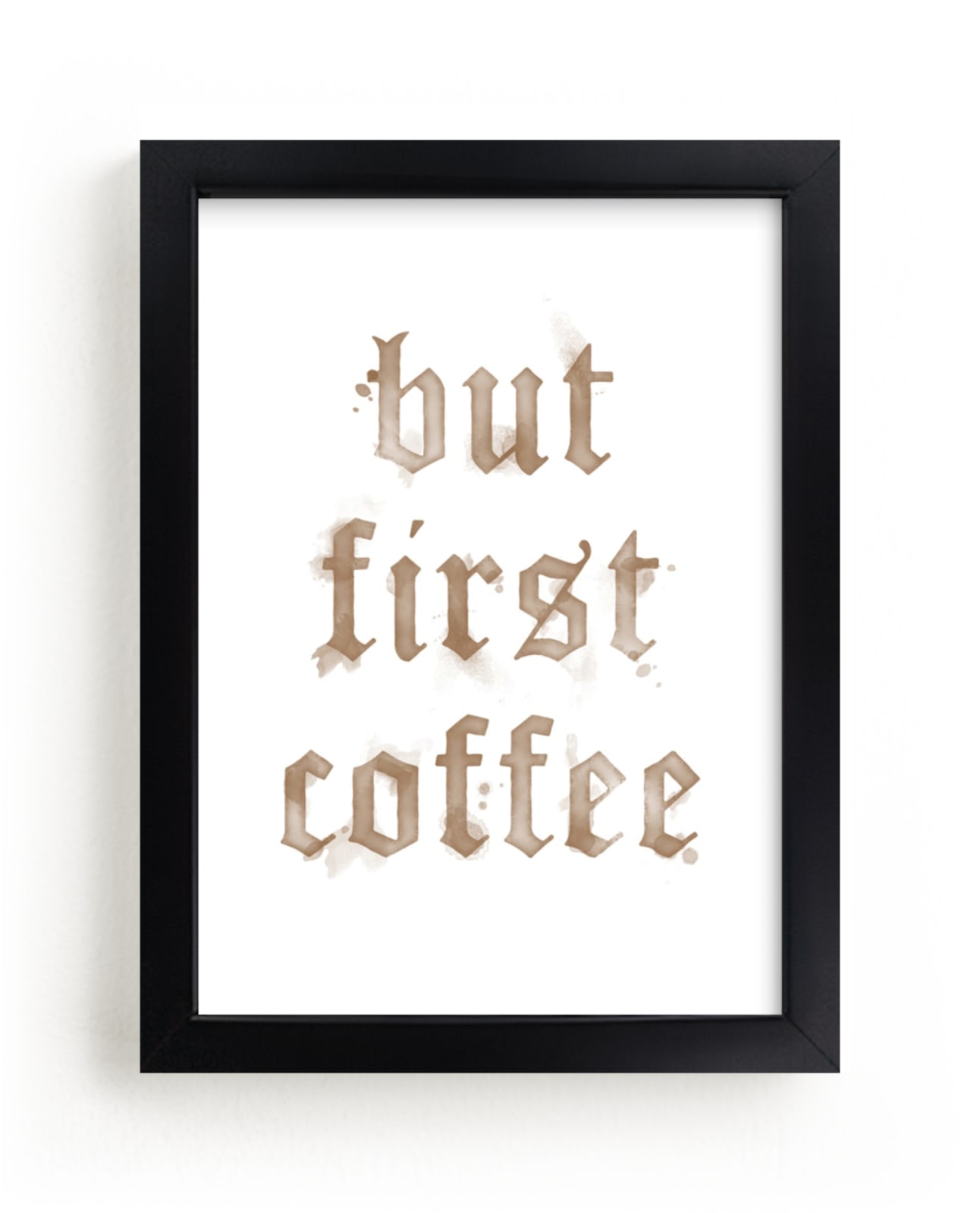 "Coffee Time" - Limited Edition Art Print by GeekInk Design in beautiful frame options and a variety of sizes.