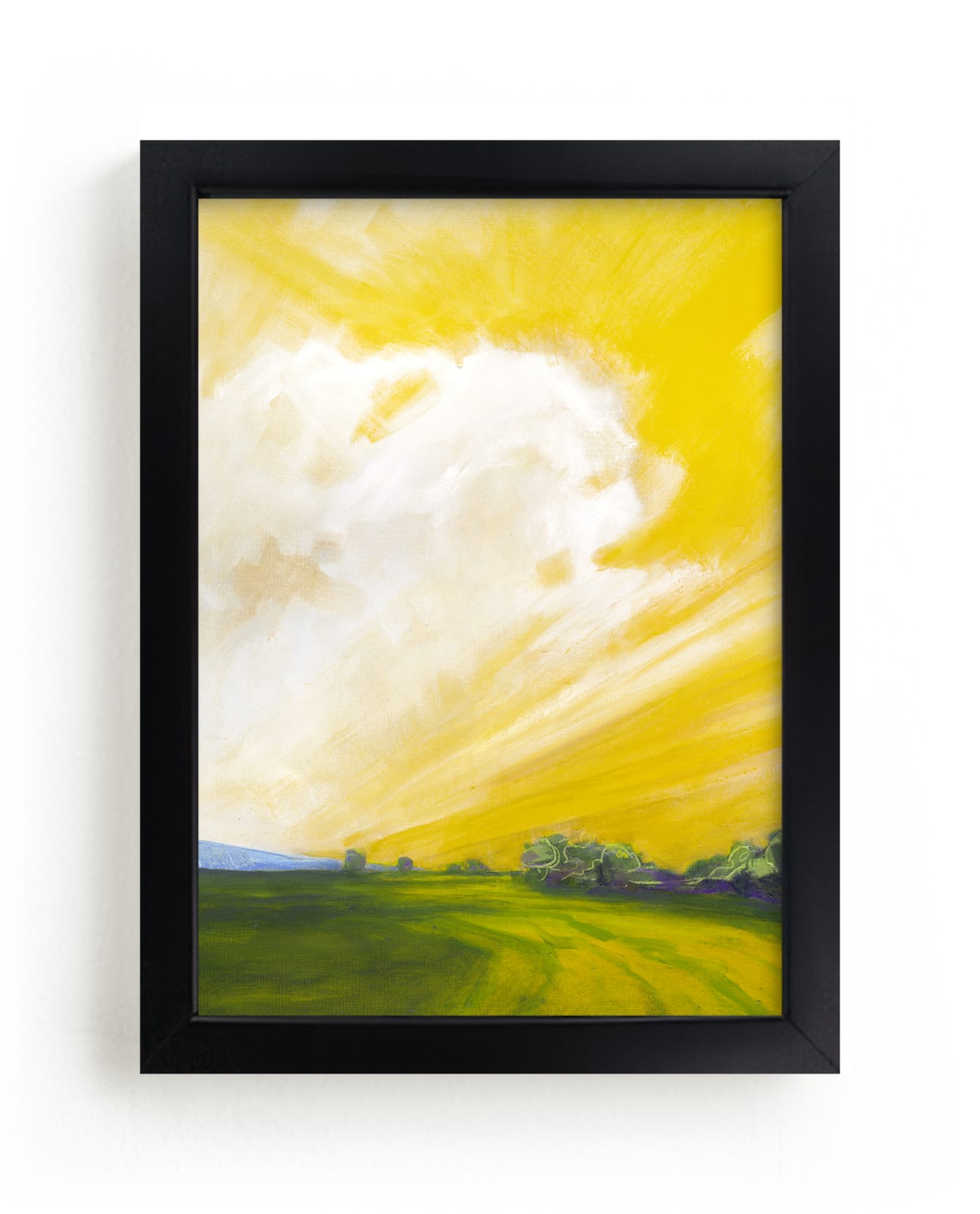 "Western Dawn" - Limited Edition Art Print by Stephanie Goos Johnson in beautiful frame options and a variety of sizes.