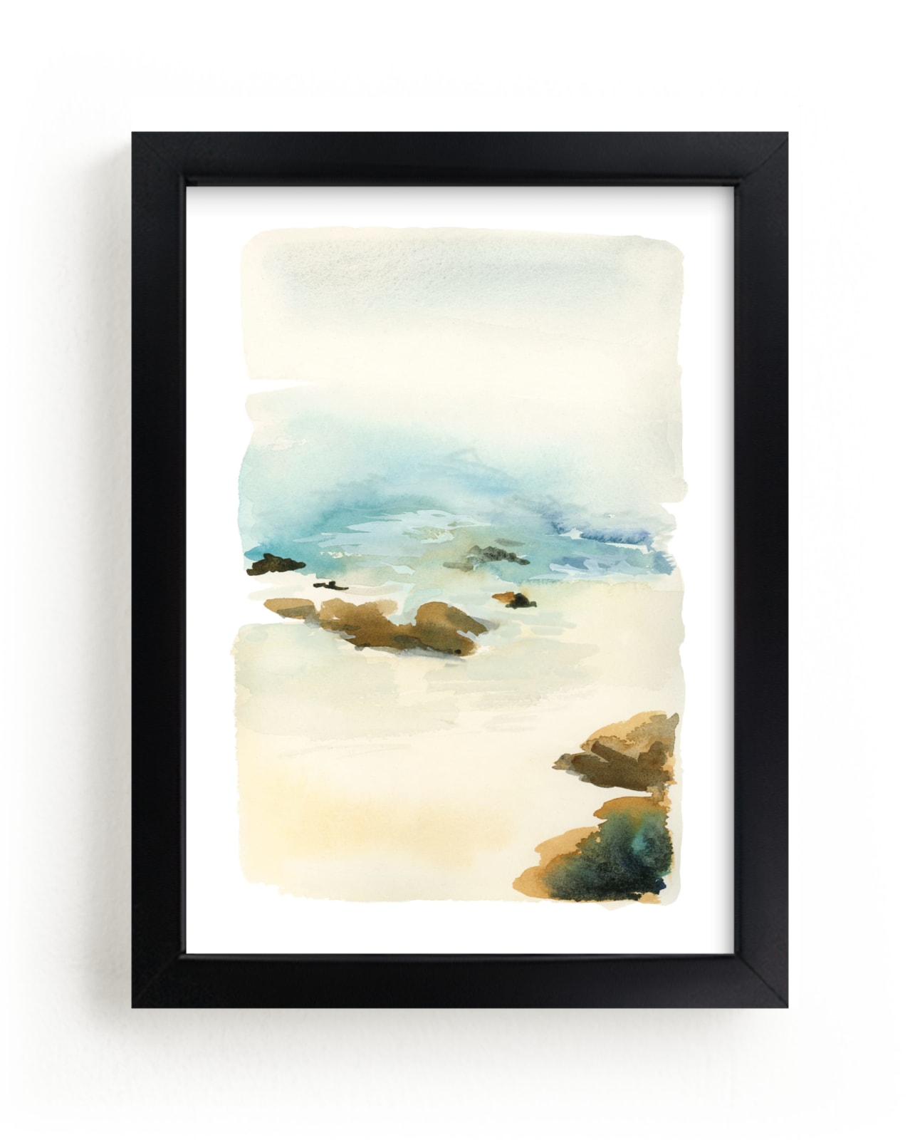 "Beach" - Limited Edition Art Print by Yao Cheng Design in beautiful frame options and a variety of sizes.
