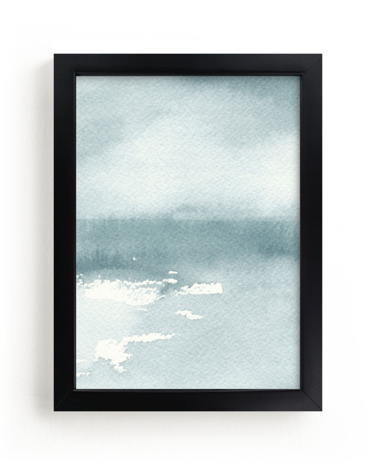 "Ice on the Lake" - Limited Edition Art Print by Renee Anne Bouffard-McManus in beautiful frame options and a variety of sizes.