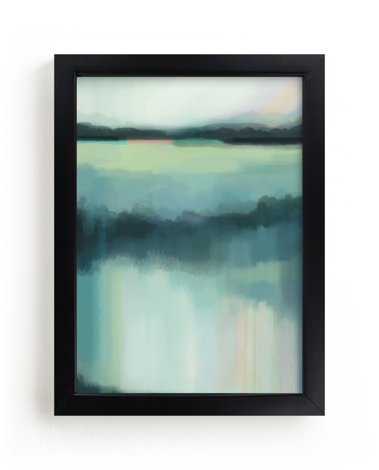 "Blue lagoon" - Open Edition Fine Art Print by AlisonJerry in beautiful frame options and a variety of sizes.