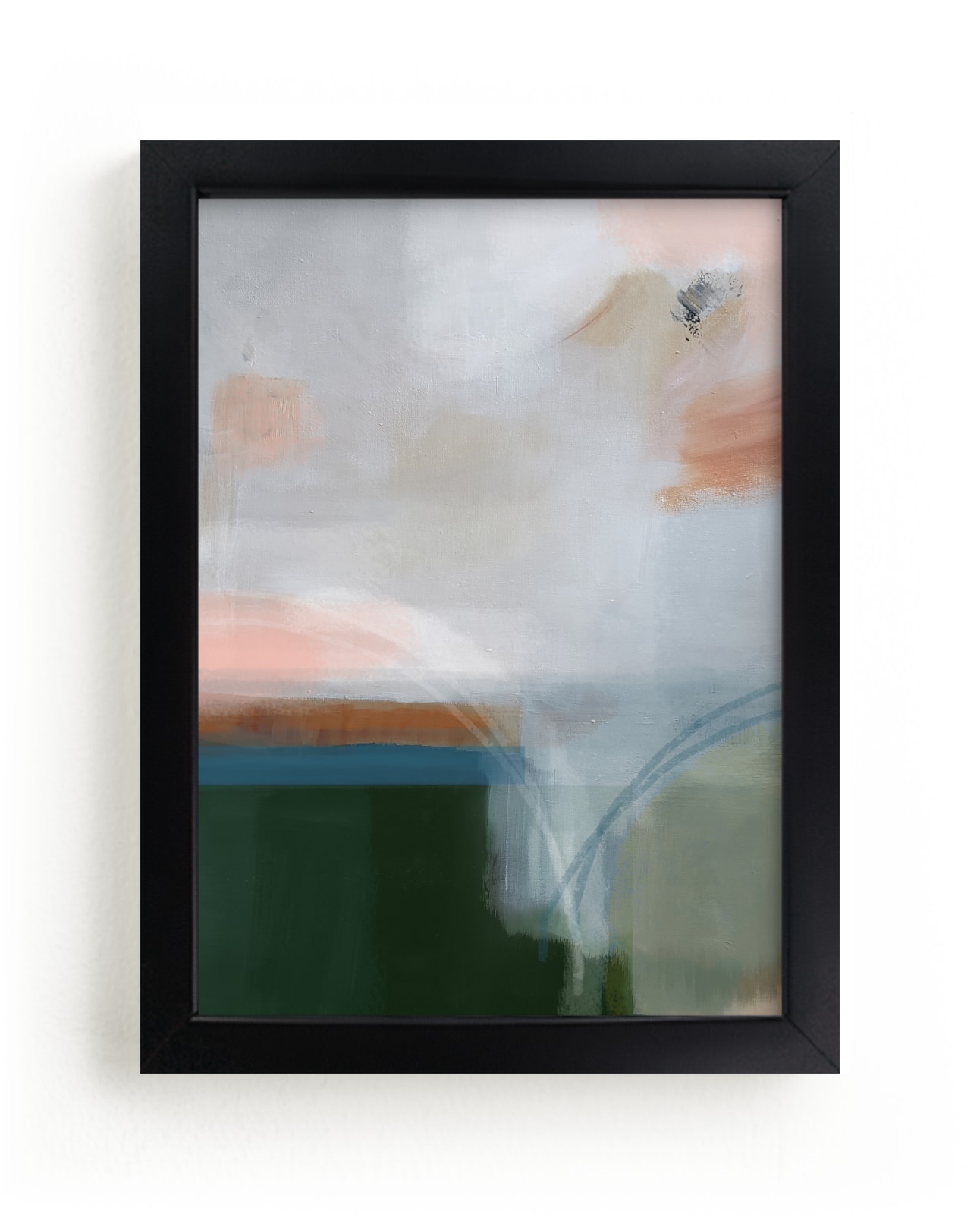 "Cliff No. 1" - Open Edition Fine Art Print by AlisonJerry in beautiful frame options and a variety of sizes.